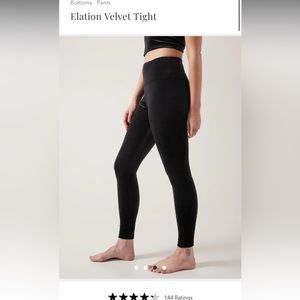 Elation Velvet Leggings by Athleta
